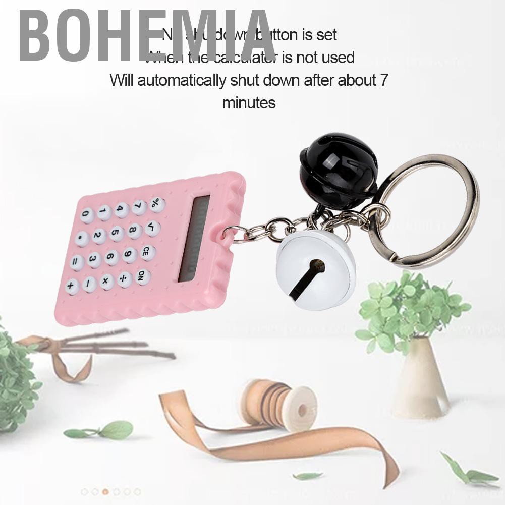 Máy Tính Cầm Tay 8 Chữ Số Phong Cách Bohemia