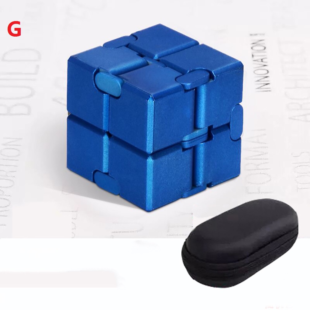 Khối Rubik Vô Cực Bằng Hợp Kim Nhôm Lật Giúp Giảm Căng Thẳng
