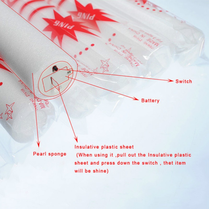 Set 20 Que Xốp Có Đèn LED Phát Sáng Dùng Trong Các Buổi Hòa Nhạc