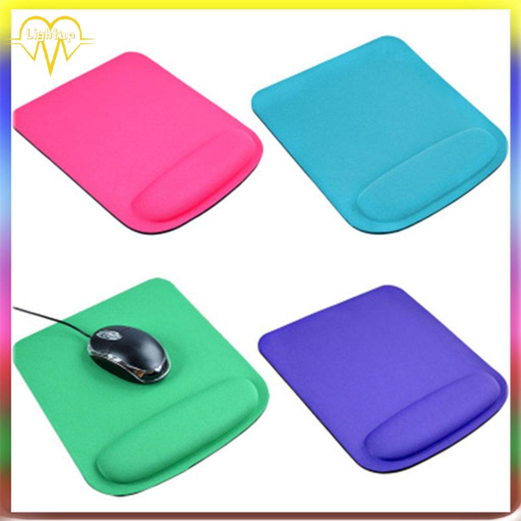 [Hot] Mouse Mat Pad Non-Slip Rectangle Mousepad Computer Pc Wrist Support Mat