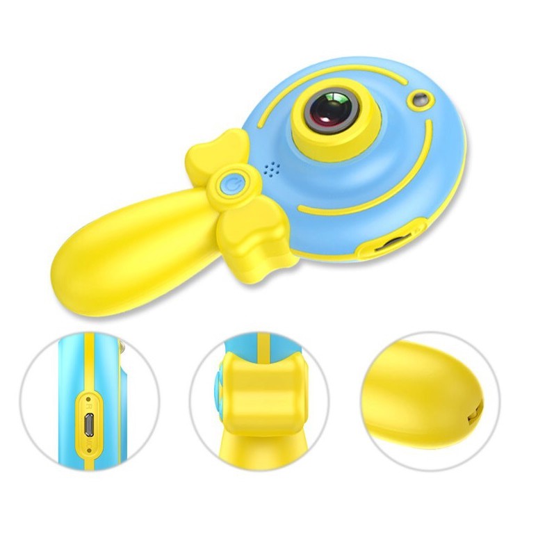 Máy ảnh cao cấp kỹ thuật số mini chụp hình, quay camera cho bé yêu kèm thẻ nhớ | BigBuy360 - bigbuy360.vn