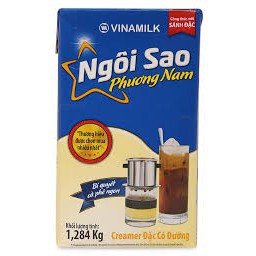 1 HỘP SỮA ĐẶC NGÔI SAO PHƯƠNG NAM - VINAMILK HỘP 1,284KG