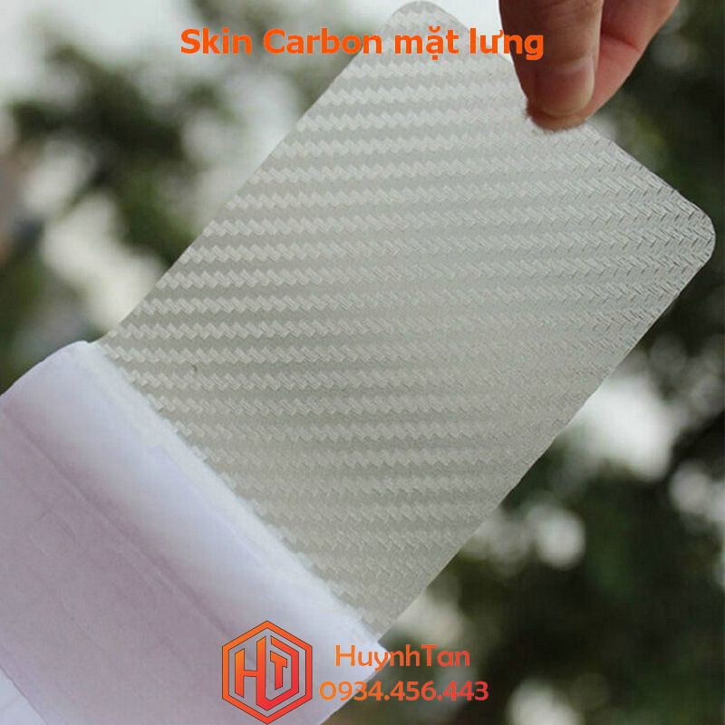 Miếng dán decal carbon mặt sau  Huawei Nova 3E / Nova 3 / Nova 3i chống trầy mặt lưng, chống bám vân tay