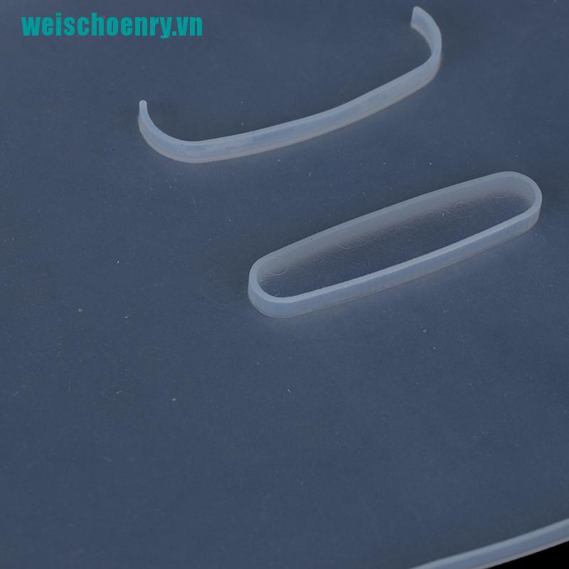 Khuôn làm mặt nạ mắt / mặt bằng silicon màu trong suốt có thể tái sử dụng tiện lợi | BigBuy360 - bigbuy360.vn