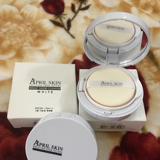 Phấn Nước April Skin Magic Snow Cushion SPF 50++