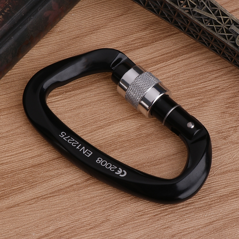 ★yong♣  25kN Carabiner Buckle Aluminum Alloy Hook Climbing Camping Outdoor Survival Tool