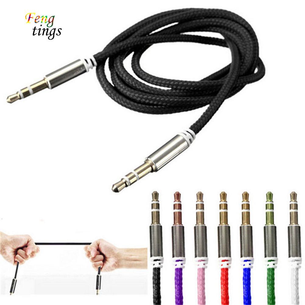 Cáp âm thanh 3.5mm chiều dài 1m sử dụng tiện lợi