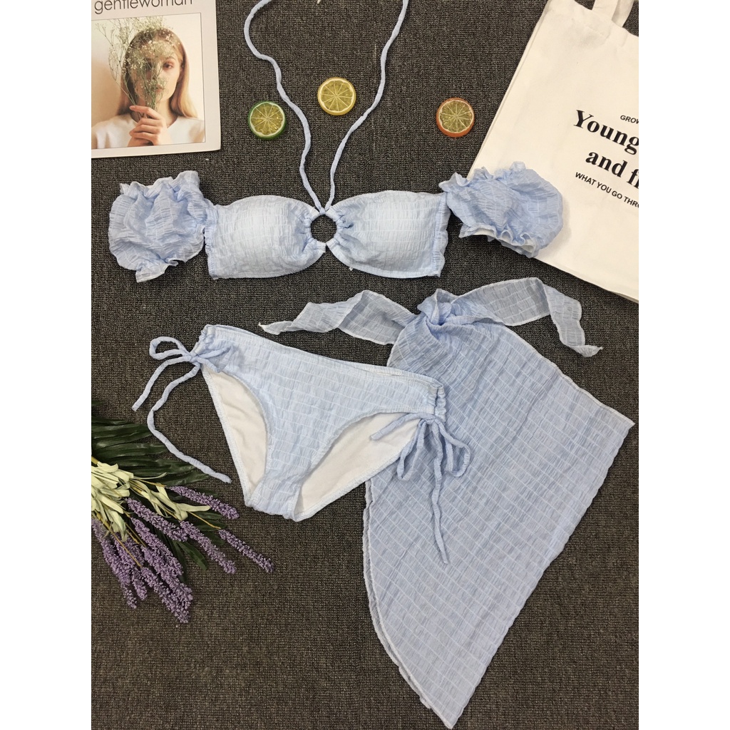 Bikini nhún bèo chất xốp cực xinh