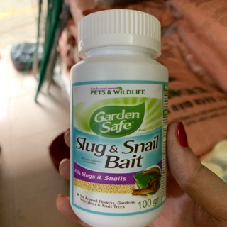 Bả Diệt Sên nhớt, bả sên Mỹ Slug & snail Bait Garden safe hộp 100gr