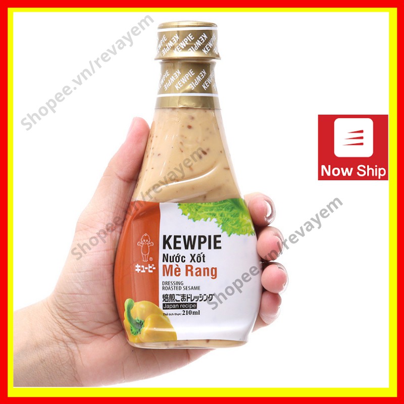 Nước sốt mè rang Kewpie chai 210 ml
