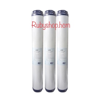 Bộ ba lõi lọc nước số 2 20inch, lõi than hoạt tính hạt UDF (3 cái) Rubyshop.hcm