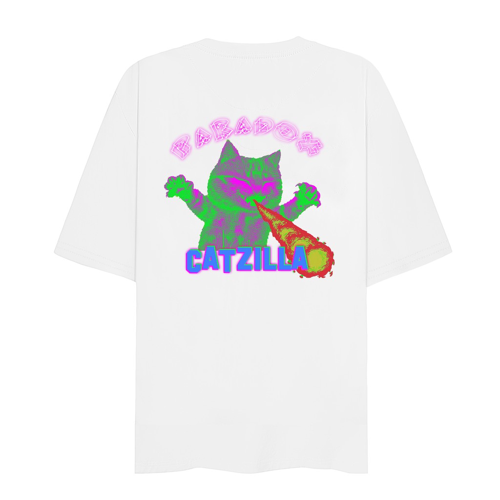 Áo thun Paradox CATZILLA TEE (White)
