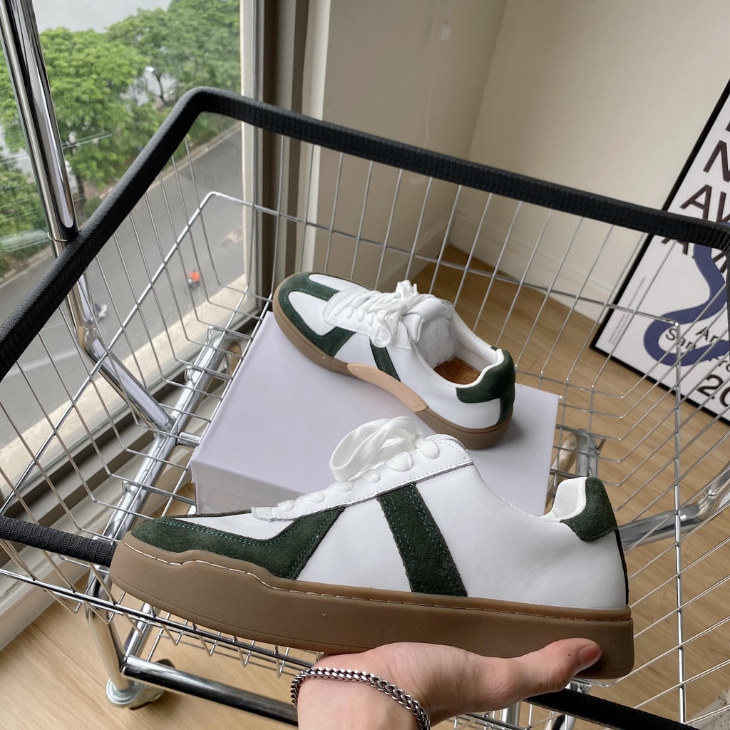 Giày Sneaker 7701 Xanh Lá