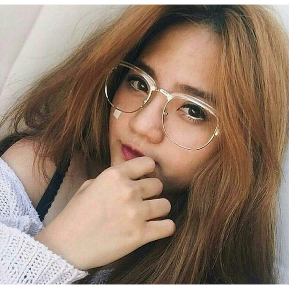 [GIÁ SHOCK] MẮT KÍNH RB TRONG NỬA GỌNG GIẢ CẬN CỰC XINH AH142 | BigBuy360 - bigbuy360.vn