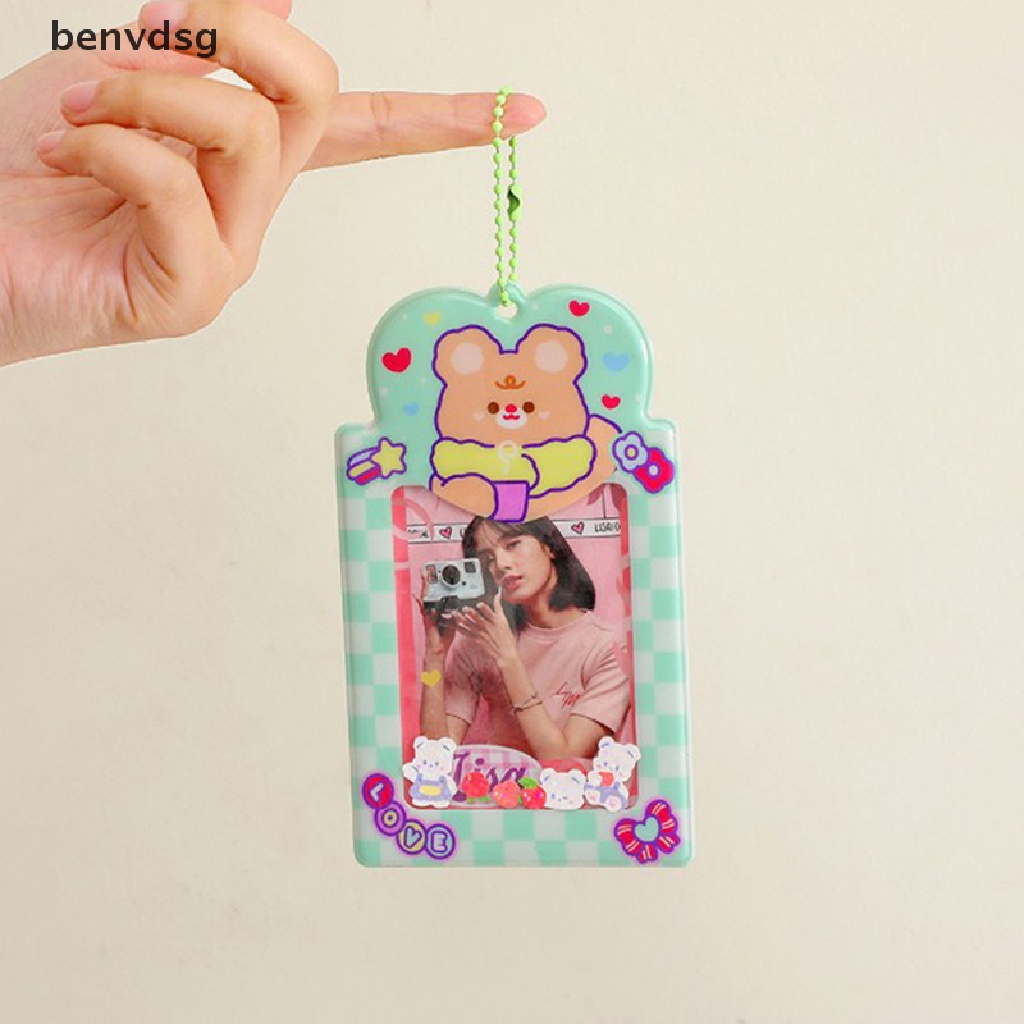 Benvdsg &gt; Ví Đựng Ảnh Thẻ Hình Thỏ Kawaii Kpop Bảo Vệ Ảnh Thần Tượng