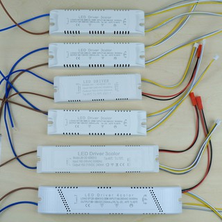 Chấn lưu led 3 màu cho đèn trang trí ốp trần nhiều loại công suất có tích hợp điều khiển thông minh (24-240W)