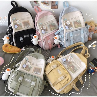 Balo Ulzzang nữ Thời Trang Hàn Quốc Chống Nước đi học - KEKE