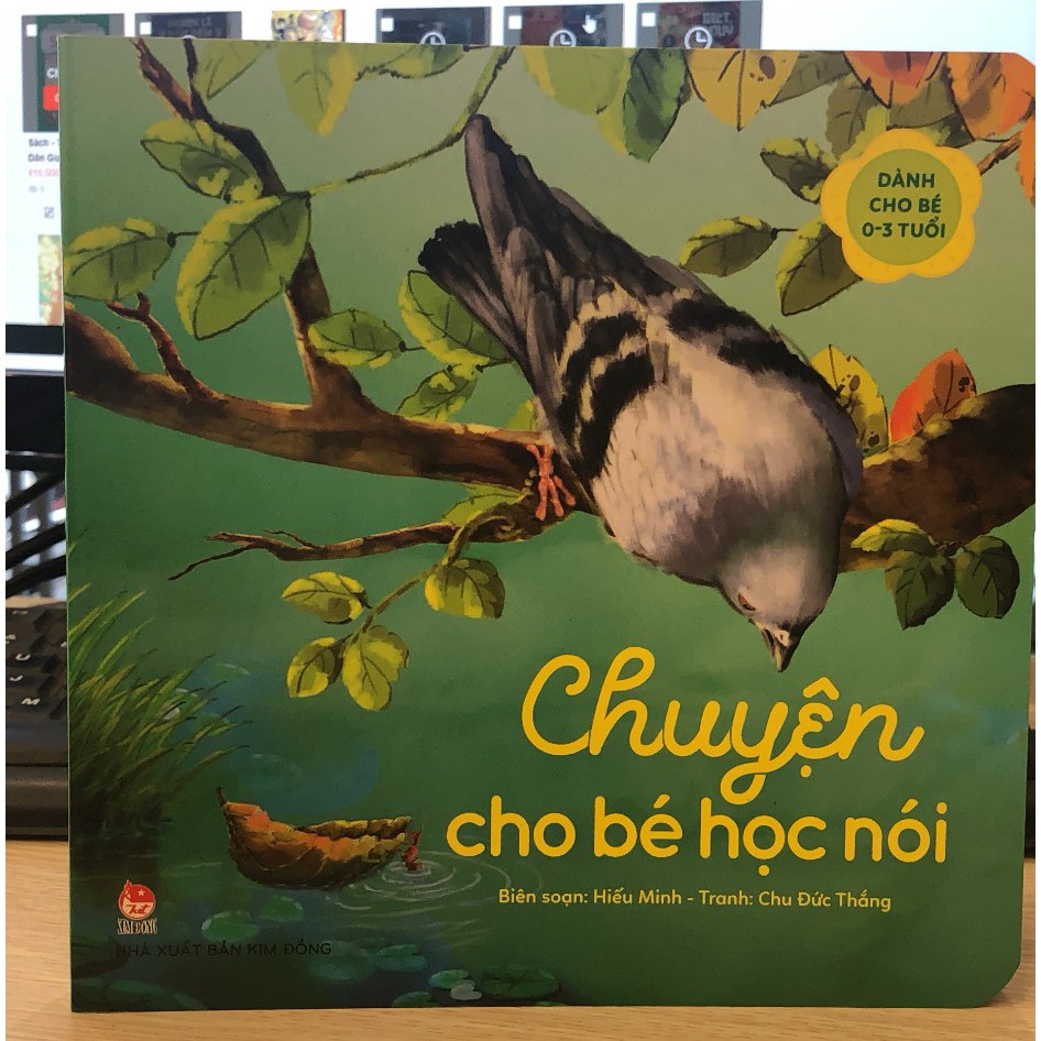 Sách - Chuyện Cho Bé Học Nói+ Thơ Cho Bé Học Nói (2 cuốn- giấy cứng)