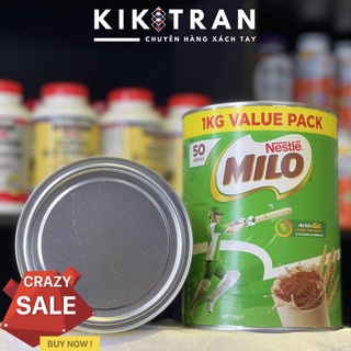 Sữa Milo Úc 1kg Value Pack Date 7/2022