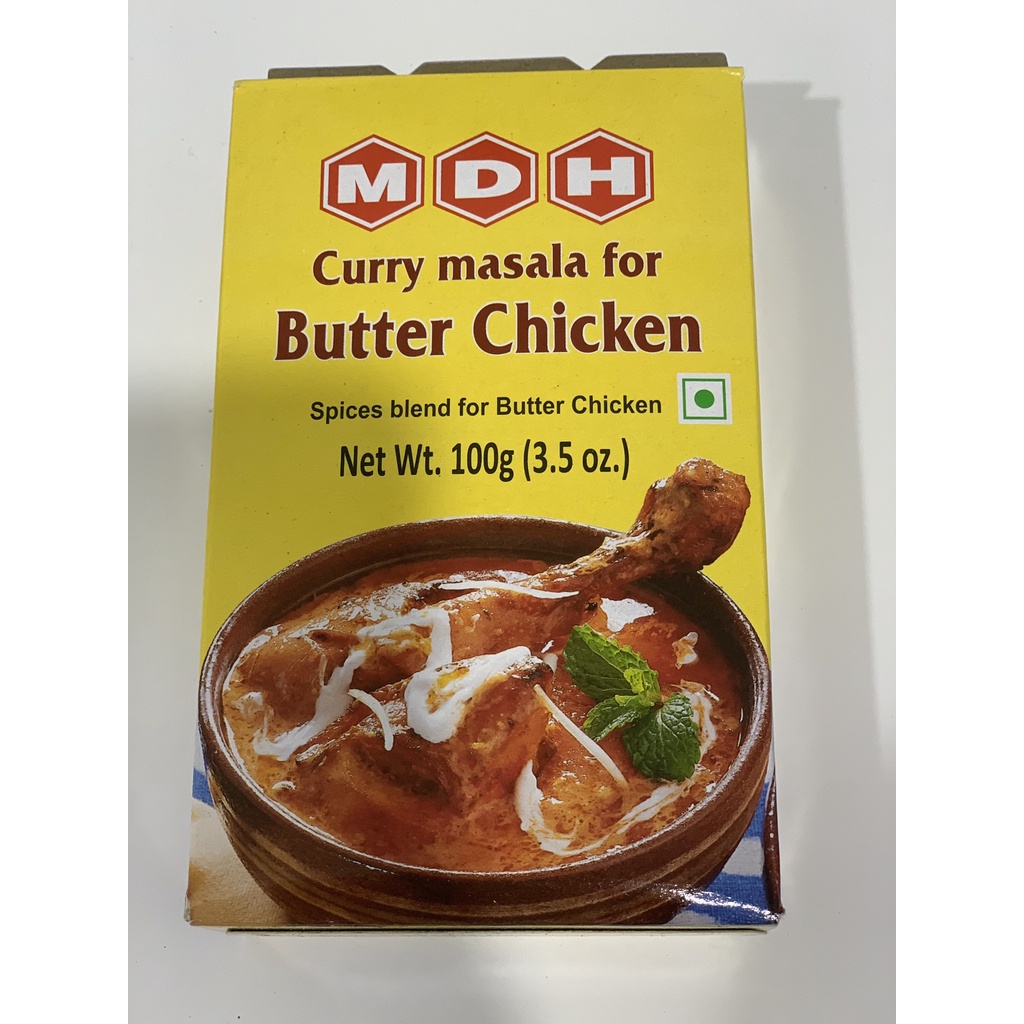 MDH Curry masala for Butter Chicken - Bột gia vị cho món Cà ri gà nấu bơ Ấn Độ 100g