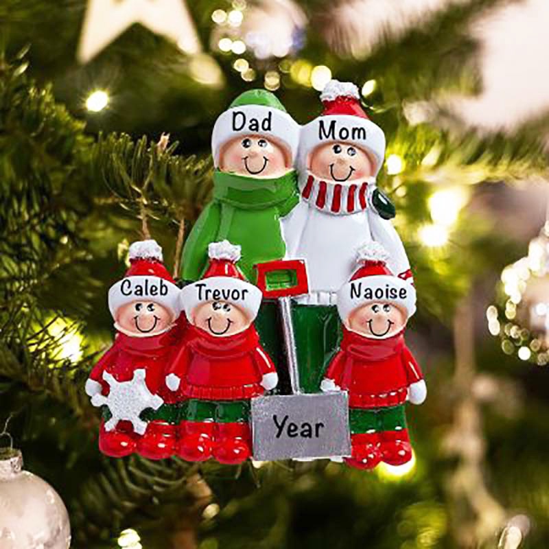 Phụ Kiện Trang Trí Giáng Sinh / Năm Mới Hình Ông Già Noel Mặt Cười Dễ Thương DIY