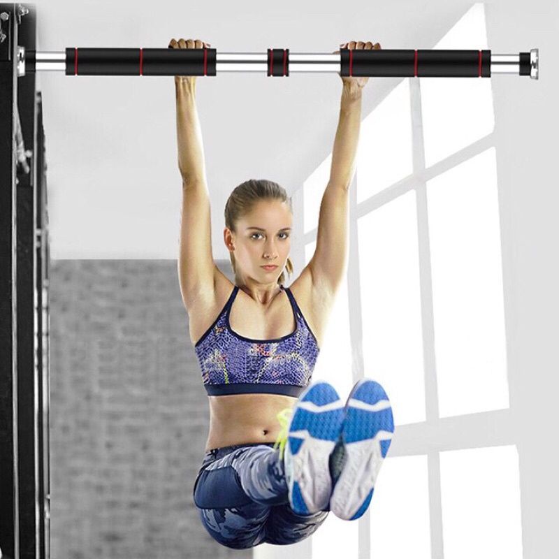 Thanh tập xà đơn treo tường gắn cửa nhiều cỡ từ 62-150cm kích thước có thể tùy chỉnh