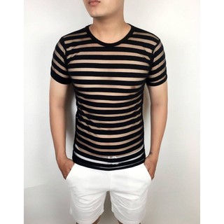 Áo lưới nam tay ngắn