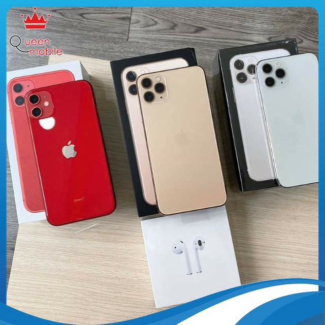 [Giá siêu tốt] Điện thoại iphone 11, 11 Pro, 11 Pro Max 64gb LL Quốc tế