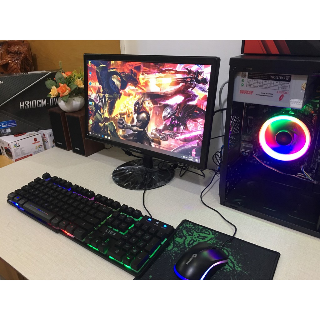 [ Mới 100% ] Bộ Máy tính chơi game online đời mới chiến mượt game csgo valorant fifa 4 gta v | BigBuy360 - bigbuy360.vn