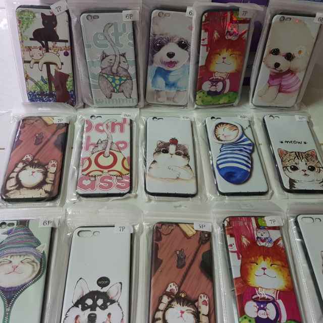 Ốp lưng mèo -  chó 3d