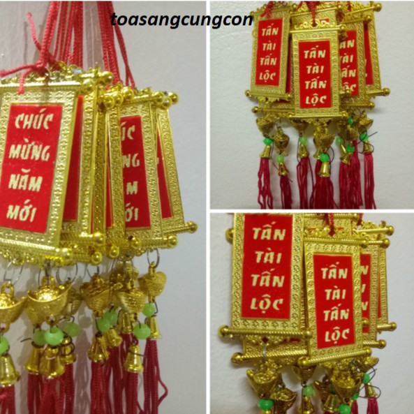 Đồ treo tết may mắn(10 dây)