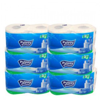 Khăn Giấy Vệ Sinh Cuộn Pulppy 2 Cuộn