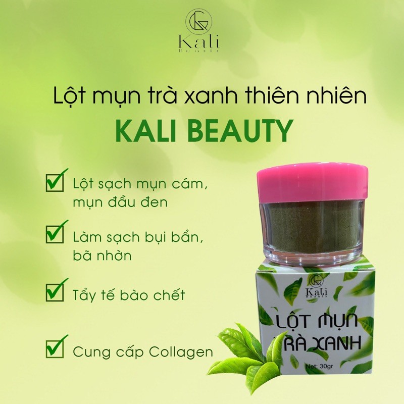 3 Hộp LỘT MỤN TRÀ XANH VỚI CHIẾT XUẤT TỪ LÁ TRÀ TƯƠI 💯THIÊN NHIÊN, GIÚP DA LẤY ĐI MỤN CÁM , MỤN ĐẦU ĐEN (combo 3 hộp) | BigBuy360 - bigbuy360.vn