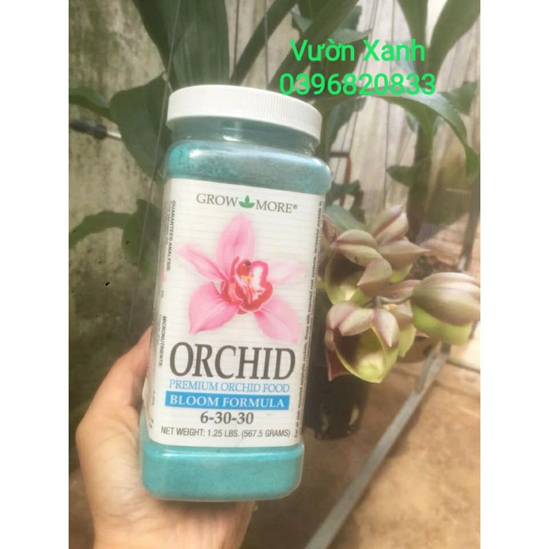 Phân bón Nhập Khẩu Mỹ Growmore 6-30-30 kích hoa đồng loạt hũ 567gr