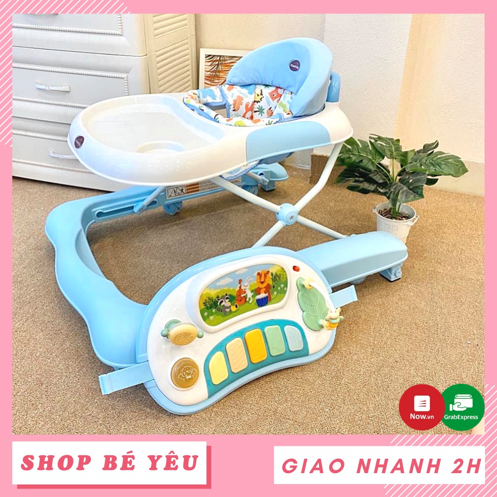 Xe tập đi  𝑭𝒓𝒆𝒆𝒔𝒉𝒊𝒑  Xe tập đi 2 giai đoạn có đồ chơi Mastela 1123 màu xanh
