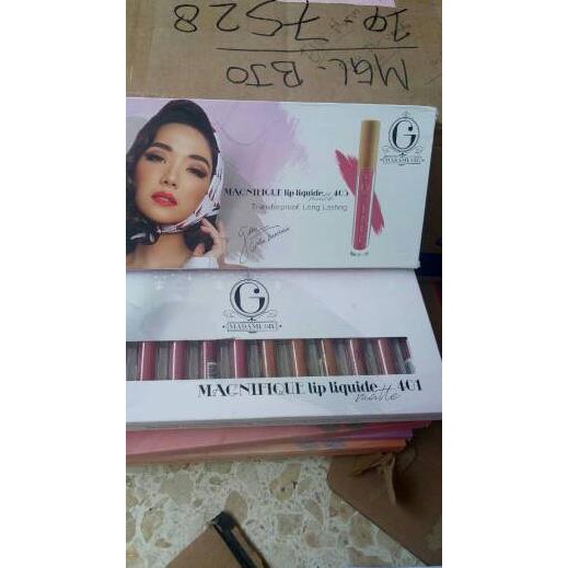 (Hàng Mới Về) Son Lì Trang Điểm Lâu Trôi 491 Madame Gie By Gisella Anastasia Madam Gisel | BigBuy360 - bigbuy360.vn