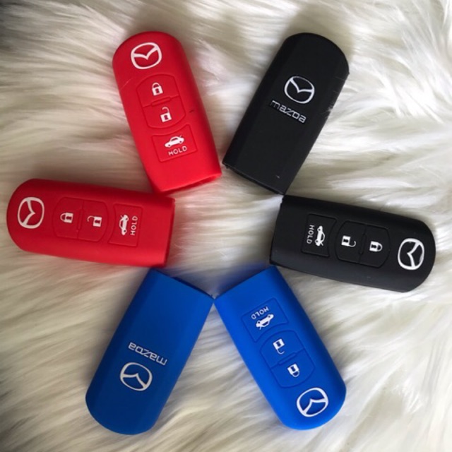 Bao silicone Bảo Vệ Chìa Khoá Smart key Smart Key MAZDA 3 Nút