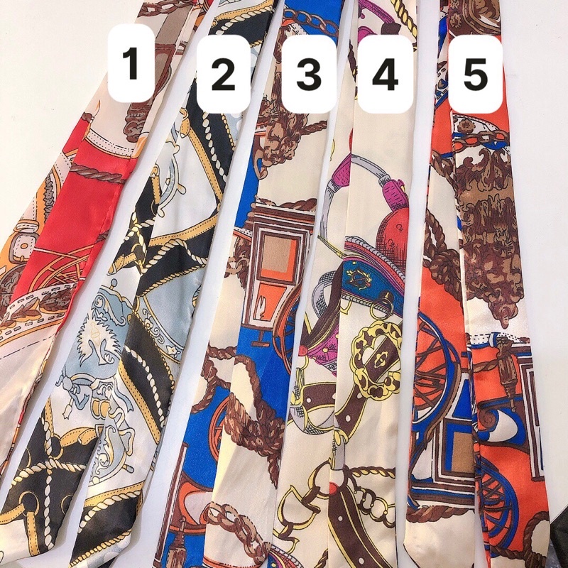 Khăn quấn trang trí túi xách