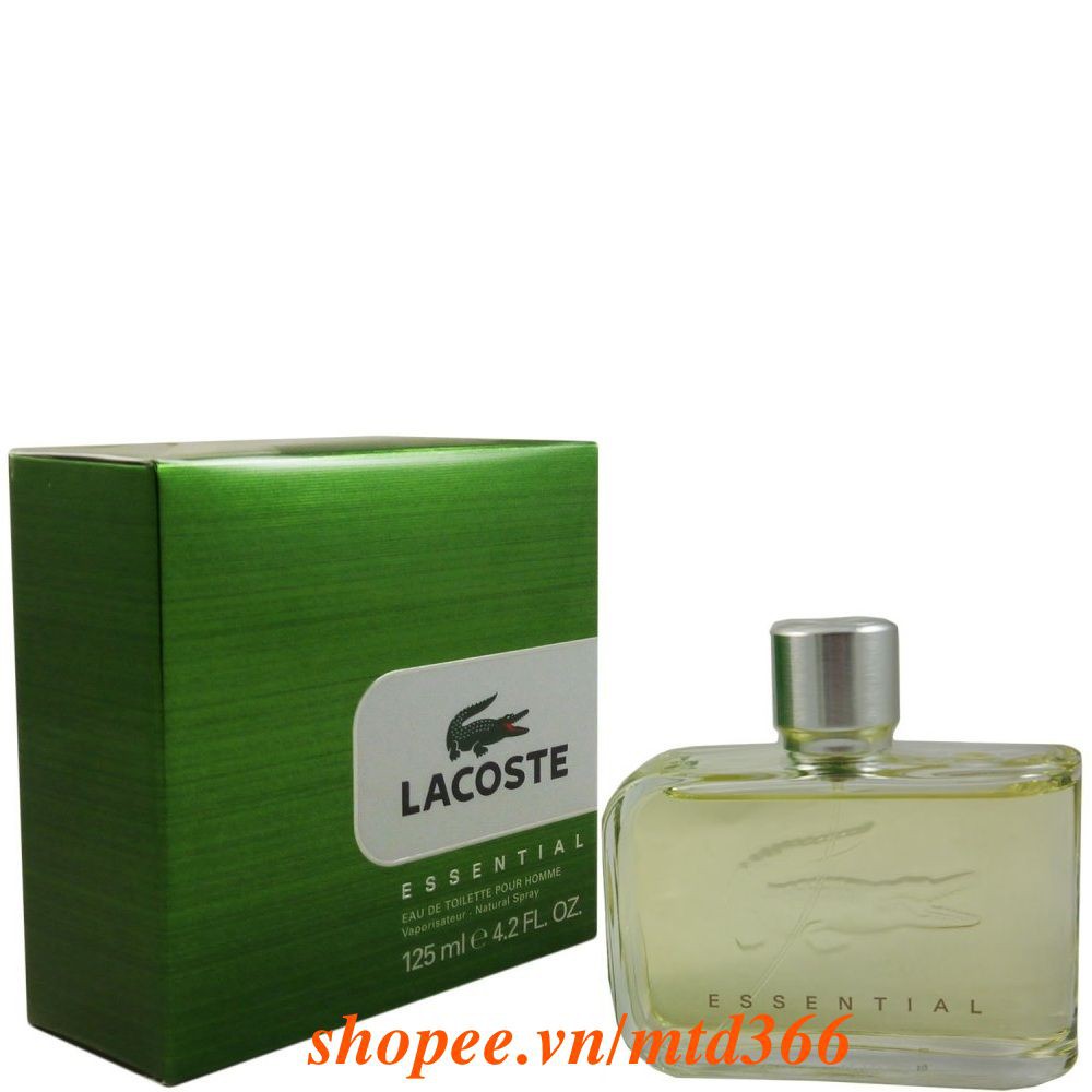 Nước Hoa Nam 125Ml Lacoste Essential Pour Homme Chính Hãng.
