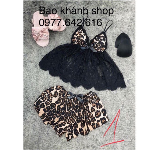 (Ảnh thật ) váy ngủ sexy mặc nhà g58 hàng có sẵn tại hà nội - Libra Shop