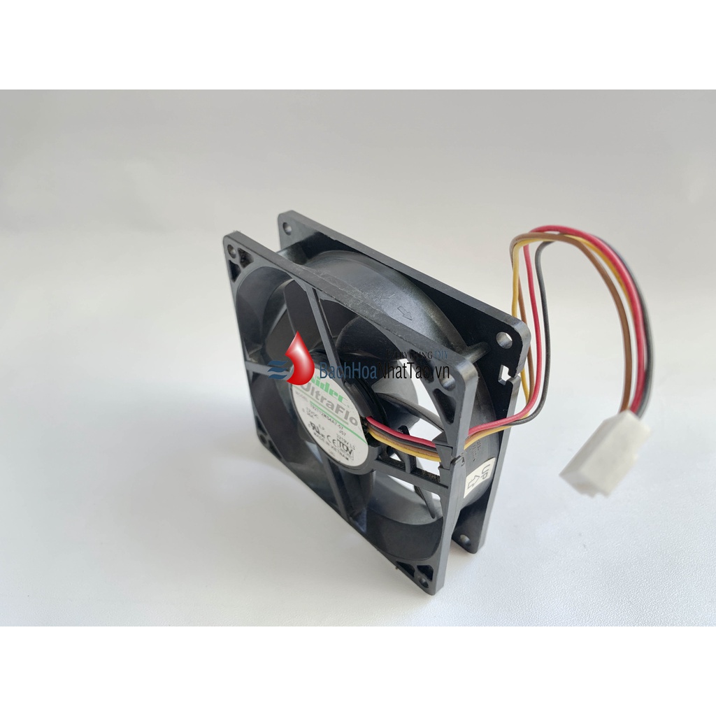 Quạt DC Nidec Ultra flo 12v vuông 9cm 4 dây