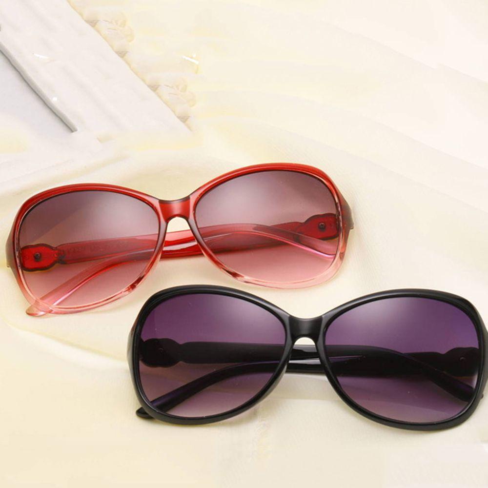 Kính Mát Tròng Màu Gradient Sang Trọng Chống Tia UV400 Thời Trang Cho Nữ