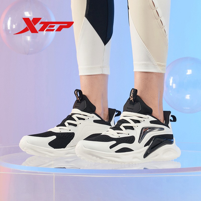 Giày thể thao nữ Xtep, đế giày sneaker nữ Mềm, Chất Liệu Thoáng Khí, Phong Cách Trẻ Trung 979118111013