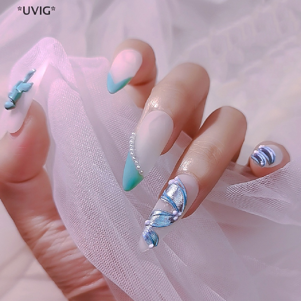 [[UVIG]] 5D Three-dimensional Ribbon Nail Stickers Nail Decals DIY Nail Art Decorations [Hot Sell]