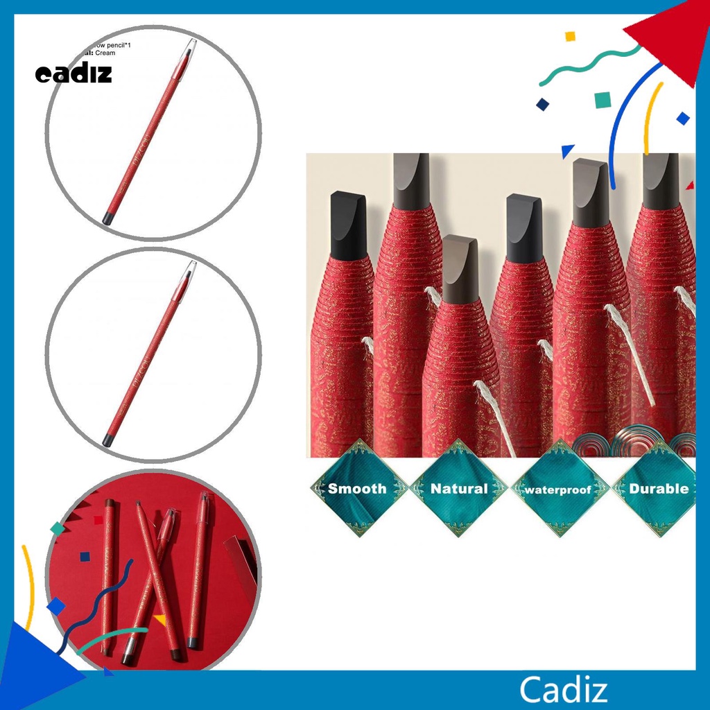 [Hàng mới về] Chì kẻ chân mày Dlzcou lâu trôi kháng mồ hôi hiệu quả cho người mới bắt đầu