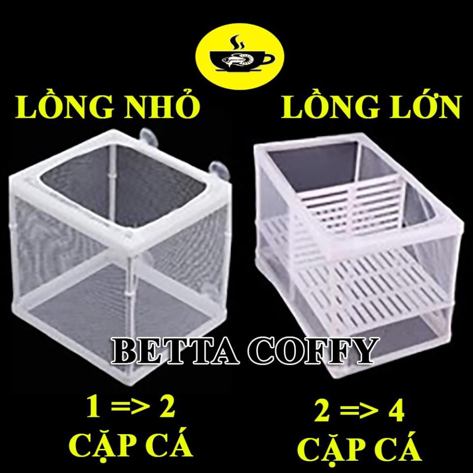  Lồng Đẻ Vải Nhỏ Lớn cho cá cảnh - Cá Bảy Màu, Guppy ☕️ BETTA COFFY