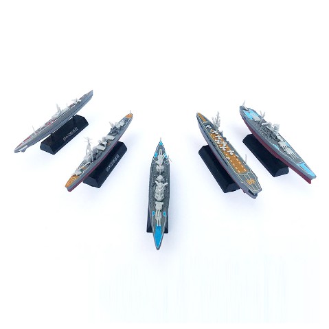 Set 5 Mô Hình Tàu Chiến 4D Bằng Nhựa Cho Bé