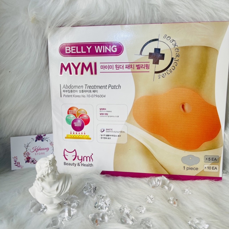 Miếng Dán Tan Mỡ Bụng MYMI WONDER PATCH Hàn Quốc