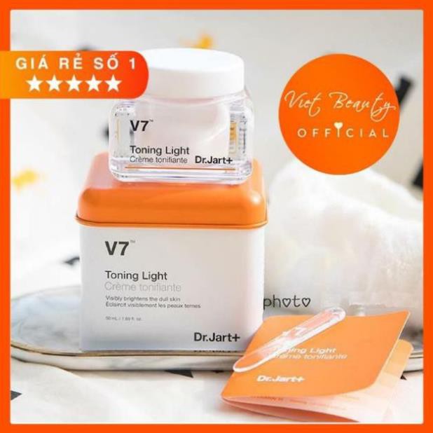 [NỘI ĐỊA HÀN QUỐC]  [MẪU MỚI 2021] Kem Dưỡng Trắng Da V7 Toning Light Dr.Jart 50Ml - fullsize | BigBuy360 - bigbuy360.vn