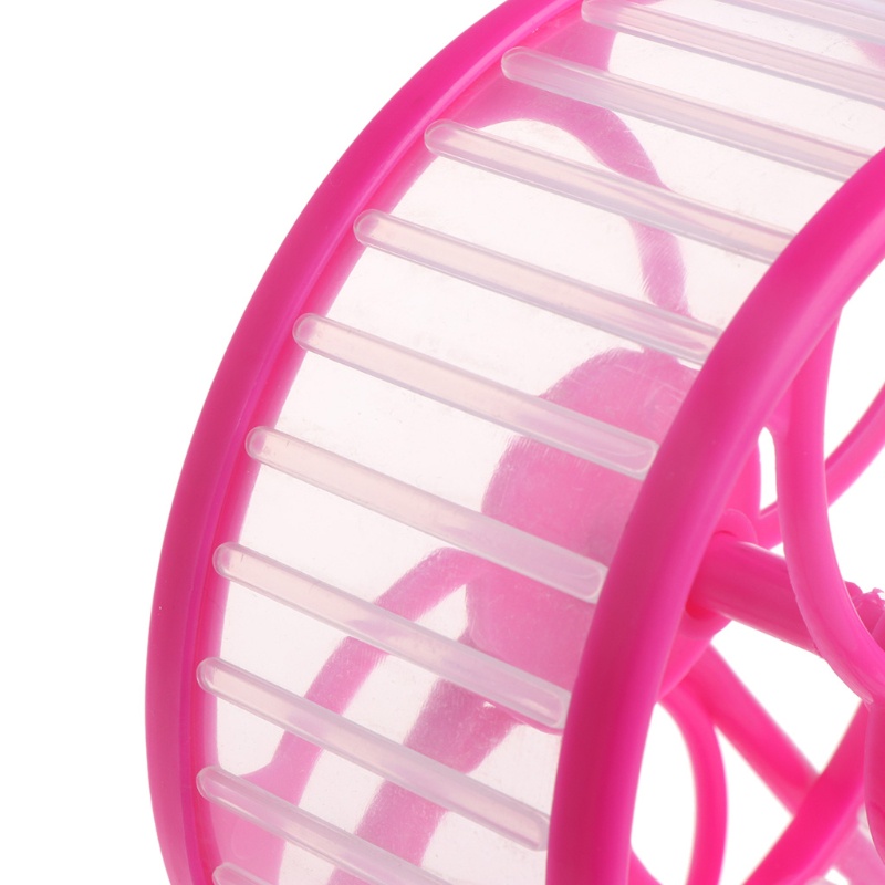 Bánh Xe Chạy Bằng Nhựa Kèm Giá Đỡ Yên Tĩnh Dễ Lắp Đặt 4.9Inch Cho Lồng Chuột Hamster